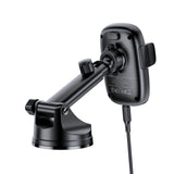 Acefast D49 Press Type Wireless Charging Car Holder for Dashboard - Black