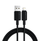 Acefast C26-02 USB-A to Lightning PVC Charging Data Cable (1.2m) - Black