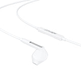 Acefast L14 3.5mm Semi-In-Ear Wired Earphones With Mic - White