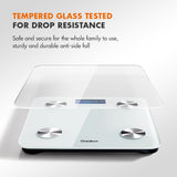 GAABOR WEIGHT SCALE LED+APP WHITE GWS-M02A