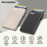 thecoopidea COMPACT Magnetic Card Holder - Black