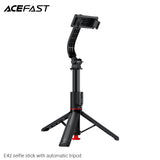 Acefast E42 Supports Automatic Selfie Stand Opening - Black