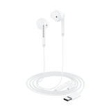 Acefast L13 USB-C Semi-In-Ear Wired earphones With Mic - White