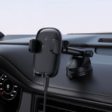 Acefast D49 Press Type Wireless Charging Car Holder for Dashboard - Black