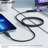 Acefast C22-05 MAG3 2-in-1 Charging Data Cable