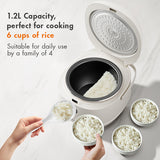 GAABOR RICE COOKER 1.2L TOUCH CONTROL WHITE RC-30T01A