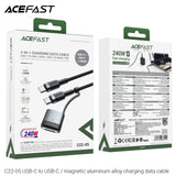 Acefast C22-05 MAG3 2-in-1 Charging Data Cable