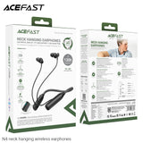 Acefast N4 Neck Hanging Wireless Earphones - Black