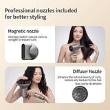 GAABOR HIGH SPEED HAIR DRYER 1600W LED DISPLAY GREY HD-M05A