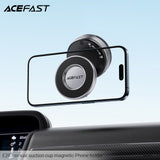 Acefast E28 Manual Suction Cup Magnetic Phone Holder - Black