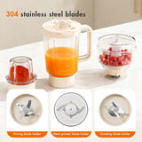 GAABOR 2IN1 JUICER/BLENDER 400W WHITE JM-12E01A