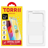 TORRII BODYGLASS for iPhone 15 Pro (6.1")/  iPhone 15 Pro Max (6.7")  Anti-bacterial Coating - Clear