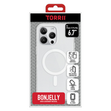 TORRII BONJELLY (MagSafe Compatible) for iPhone 15 Pro (6.1") / iPhone 15 Pro Max (6.7") - Clear