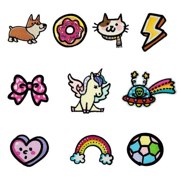 PERSONALISE ME Series 5cm Embroidered Hybrid Cartoon Patch