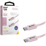 XPower CC60B 1.2m Aluminium Alloy 60W Type-C to Type-C Sync & Charge Cable