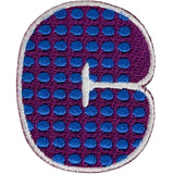 KAGS PERSONALISE ME Series 5cm Embroidered Hybrid Letter Patch