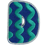 KAGS PERSONALISE ME Series 5cm Embroidered Hybrid Letter Patch