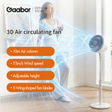 Gaabor Air Circulation Standing Fan FM-M01A -  White