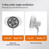 Gaabor Air Circulation Standing Fan FM-M01A -  White