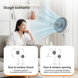 Gaabor Air Circulation Standing Fan FM-M01A -  White