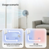 Gaabor Air Circulation Standing Fan FM-M01A -  White