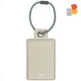 Monocozzi Lucid Refined | Biodegradable Premium Vegan Leather Luggage Tag