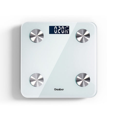 GAABOR WEIGHT SCALE LED+APP WHITE GWS-M02A