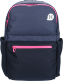 KAGS GRAFTON 2 Series Ergonomic School Bags for Primary School Pupils - Charcoal/ Shocking Pink