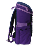KAGS LUKA Series Ergonomic School Backpack for Primary School Pupils - Navy / Purple