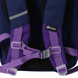 KAGS LUKA Series Ergonomic School Backpack for Primary School Pupils - Navy / Purple