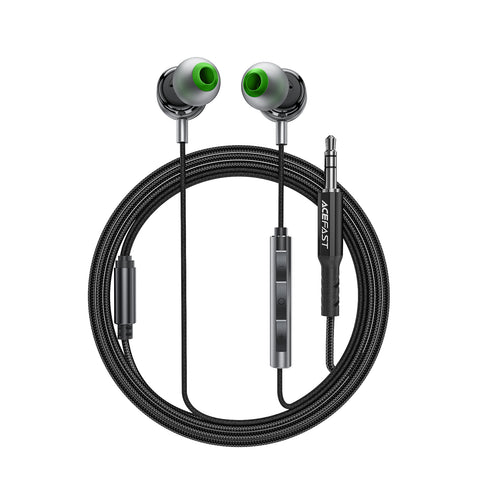Acefast L4 3.5mm In-Ear Wired Earphones With Mic - Black