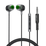Acefast L4 3.5mm In-Ear Wired Earphones With Mic - Black