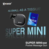 XPower MG22 Massage Gun Super Mini Pocket Massage Gun - Black/White