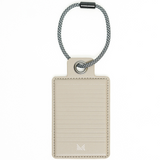 Monocozzi Lucid Refined | Biodegradable Premium Vegan Leather Luggage Tag