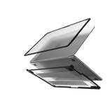 SwitchEasy Defender MacBook Protective Case for 2023 MacBook Air 15" | M3/M2 13.6" - Transparent