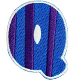 KAGS PERSONALISE ME Series 5cm Embroidered Hybrid Letter Patch