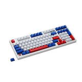 Cliptec RGK933 USB Mechanical Illumination Backlit Office Gaming Keyboard (97 Keys) - White/Blue