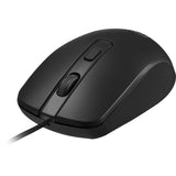 Cliptec RZK262 USB 104 Keys Keyboard And 2400DPI Silent Mouse Combo Set - Black