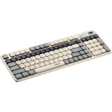 Cliptec RZK533 Dual Mode Wireless Multimedia Silent Keyboard And Mouse Combo Set - Blue