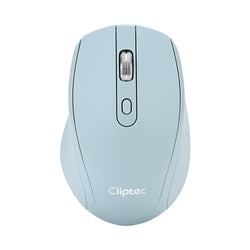 Cliptec RZS878 Xilent-Metal - 2.4GHZ 1600 DPI Silent Wireless Mouse (AA Battery)