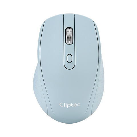 Cliptec RZS878 Xilent-Metal - 2.4GHZ 1600 DPI Silent Wireless Mouse (AA Battery)