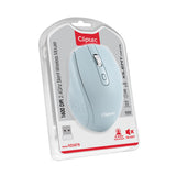 Cliptec RZS878 Xilent-Metal - 2.4GHZ 1600 DPI Silent Wireless Mouse (AA Battery)