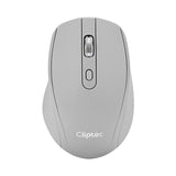 Cliptec RZS878 Xilent-Metal - 2.4GHZ 1600 DPI Silent Wireless Mouse (AA Battery)