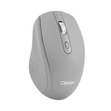 Cliptec RZS878 Xilent-Metal - 2.4GHZ 1600 DPI Silent Wireless Mouse (AA Battery)