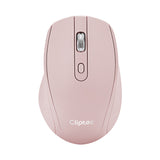 Cliptec RZS878 Xilent-Metal - 2.4GHZ 1600 DPI Silent Wireless Mouse (AA Battery)