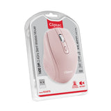 Cliptec RZS878 Xilent-Metal - 2.4GHZ 1600 DPI Silent Wireless Mouse (AA Battery)