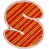 KAGS PERSONALISE ME Series 5cm Embroidered Hybrid Letter Patch