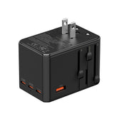 XPOWER TA100C 7 Output PD 100W Gan Traver Adapter - Black