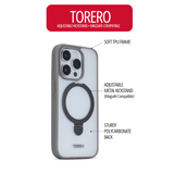 TORRII TORERO (Stand Case+MagSafe Compatible) for iPhone 15 Pro (6.1") / iPhone 15 Pro Max (6.7")
