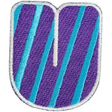 KAGS PERSONALISE ME Series 5cm Embroidered Hybrid Letter Patch